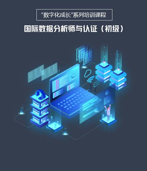“数字化成长”系列培训课程----国际数据分析师与认证（初级）